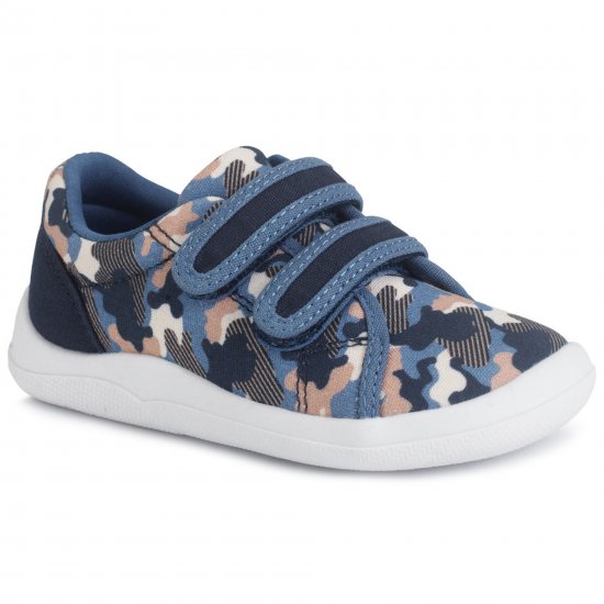 Wriggles Double Bat Kids Infant Canvas Shoes