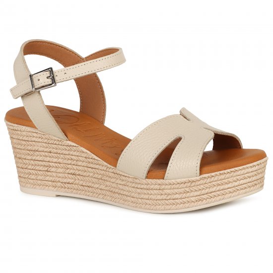 Madrid Womens Espadrille Wedge Heel Sandals