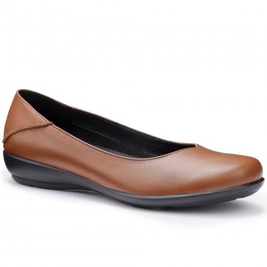 Birdie Womens Wide Ballet Pumps