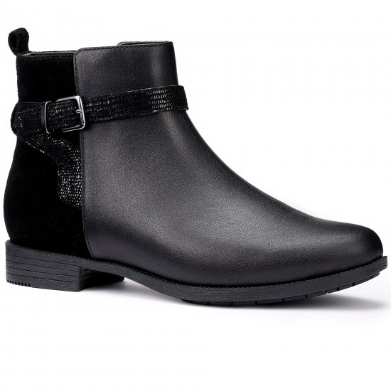 Haydock Womens Wide Fit Ankle Boots