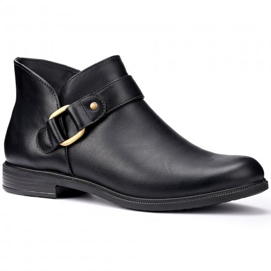 Linton Womens Wide Fit Ankle Boots