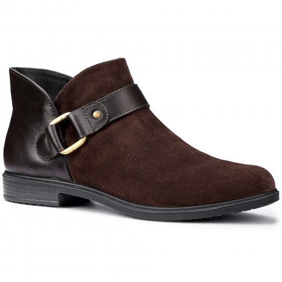 Linton Womens Wide Fit Ankle Boots
