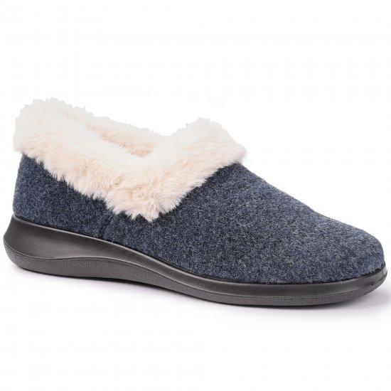 Snug II Womens Wide Fit Slippers