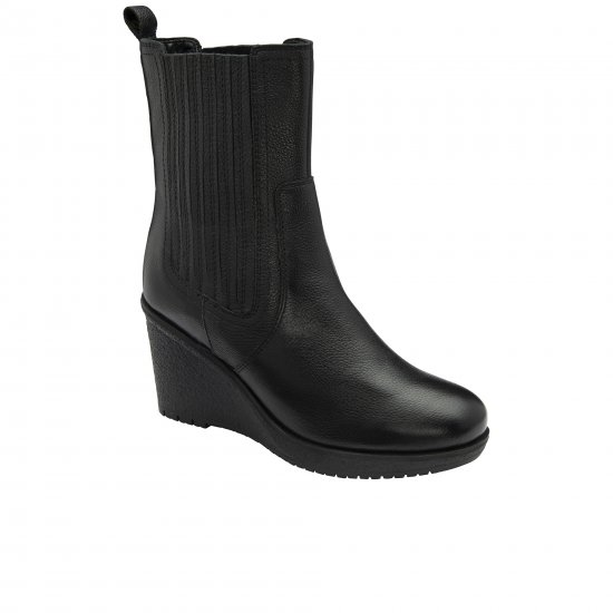 Calvay Wedge Heeled Ankle Boots