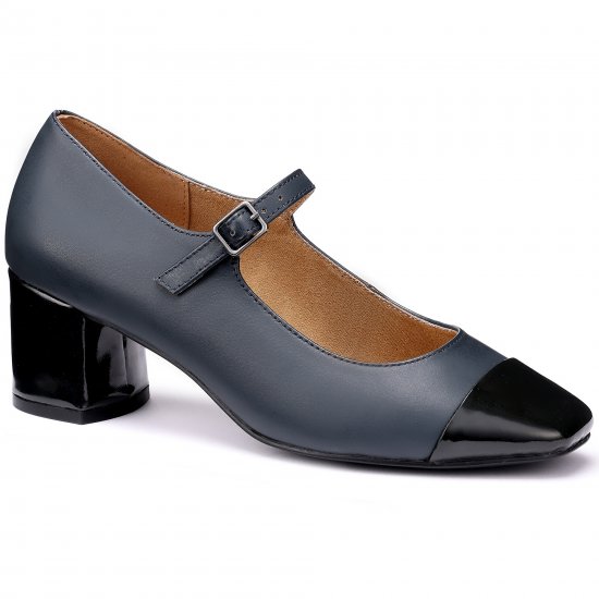 Shimmer Mary Jane Court Shoes
