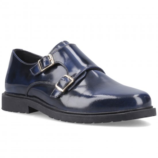 Verity Hi-Shine Womens Monk Shoes