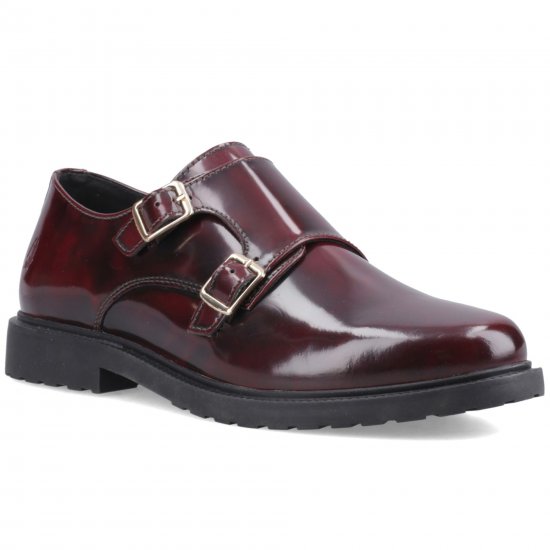 Verity Hi-Shine Womens Monk Shoes