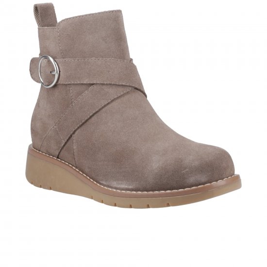 Lyra Womens Buckle Boots