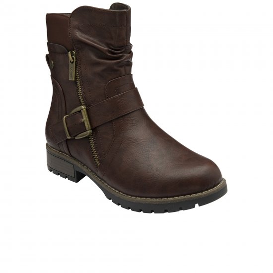 Tulia Womens Wide Fit Calf Boots