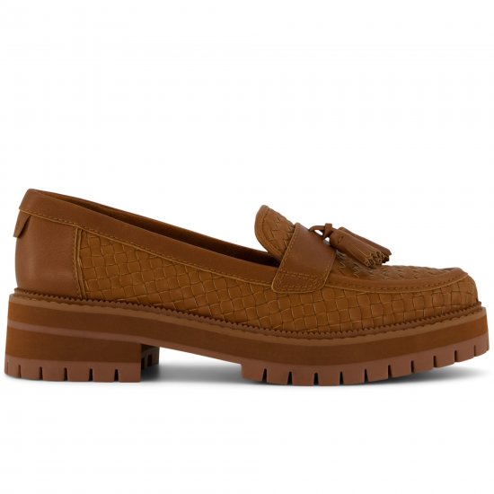 Cara Woven Womens Loafers