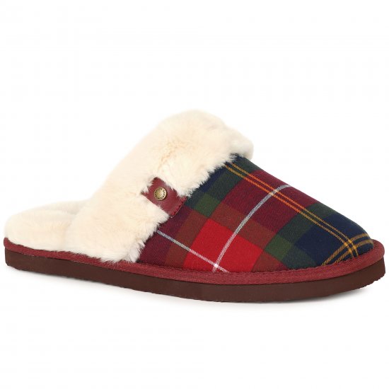 Claudia Tartan Womens Slippers