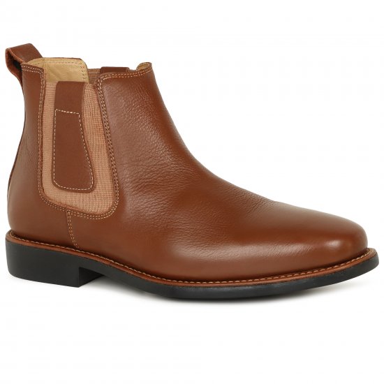 Natal Mens Leather Chelsea Boots