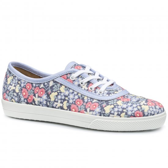 Mabel Womens Wide Fitting Canvas Shoes