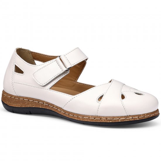 Devi Womens Wide Fit Mary Jane Shoes