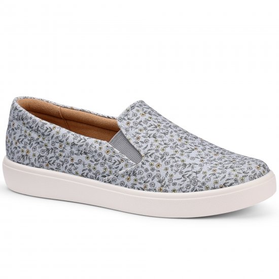 Tara Womens Wide Fit Slip On Shoes
