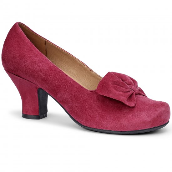 Donna Womens Wide Fit Court Shoes
