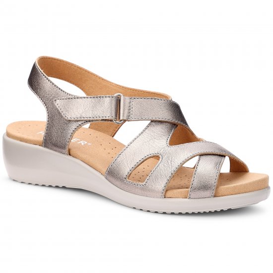 Eliana Womens Low Wedge Sandals
