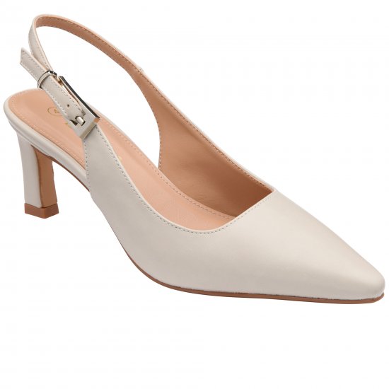 Sharon Womens Slingback Court Shoes