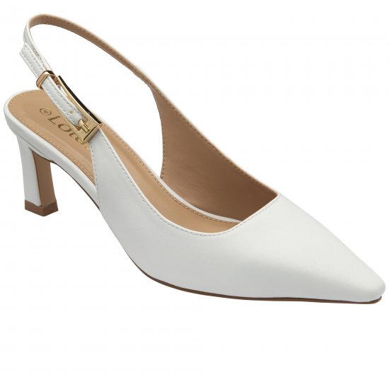 Sharon Womens Slingback Court Shoes
