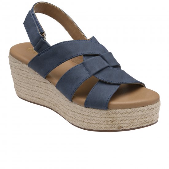 Reina Womens Wedge Sandals