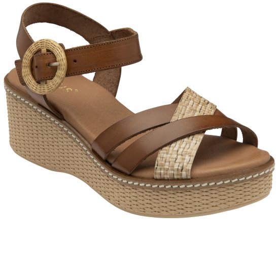 Amalia Womens Wedge Sandals