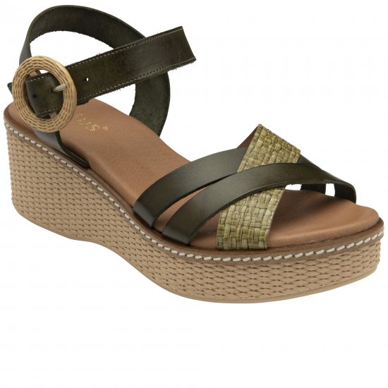 Amalia Womens Wedge Sandals