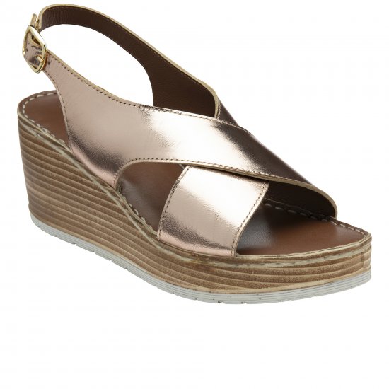 Branton Womens Wedge Sandals