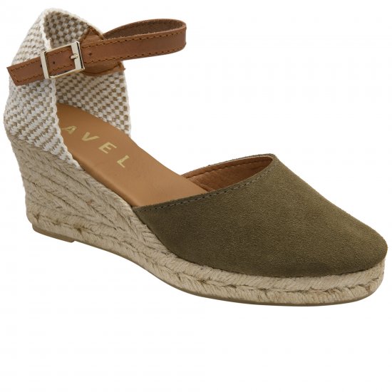Burrill Womens Espadrille Wedges
