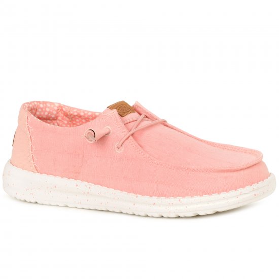 Wendy Chambray Grid Womens Shoes