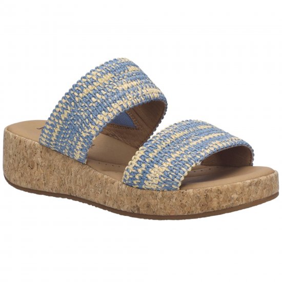 Evita 02 Womens Wedge Sandals