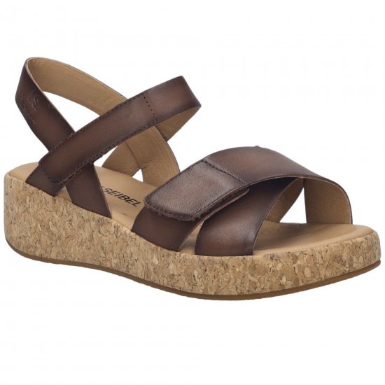 Evita 03 Womens Wedge Sandals