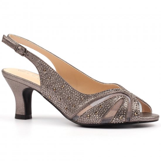 Nancy Womens Wide Fit Court Shoes