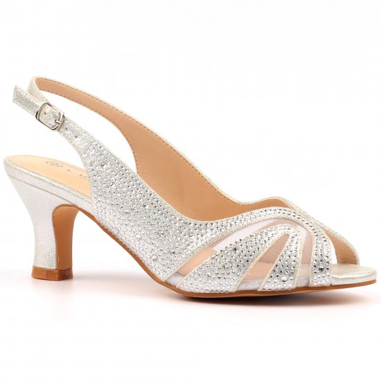 Nancy Womens Wide Fit Court Shoes