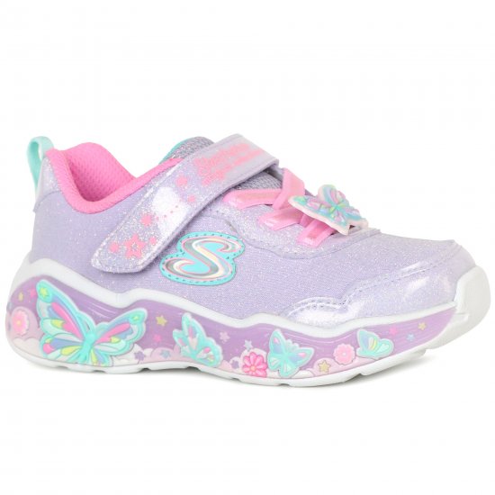 Lil Butterfly Bliss Lights Infant Trainers