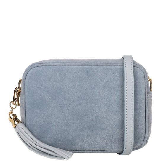 Crossbody Suede Messenger Bag