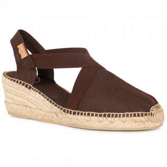 Ter Womens Wedge Heeled Espadrilles