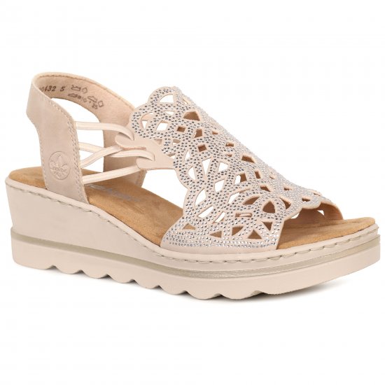 Honduras Womens Wedge Heel Sandals