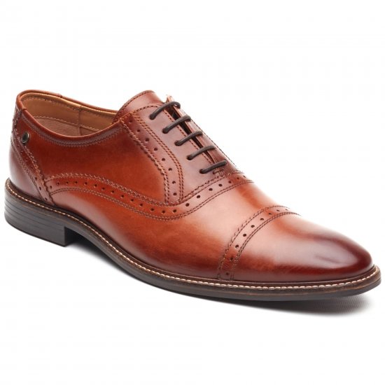 Ascot Toe Cap Mens Oxford Shoes