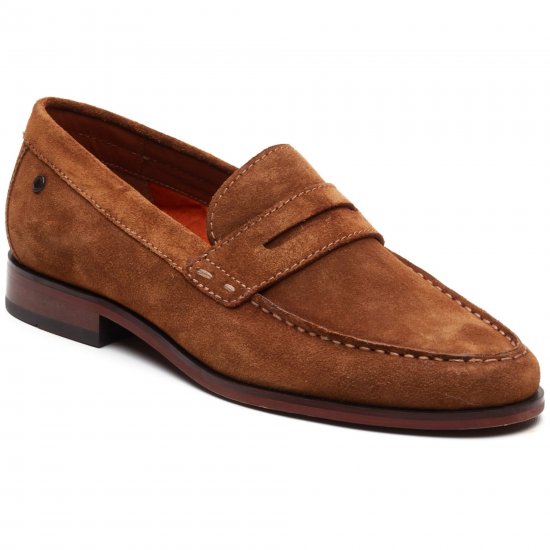 Slate Mens Penny Loafers