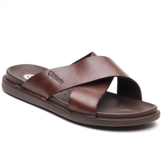 Drift Cross Strap Mens Sandals