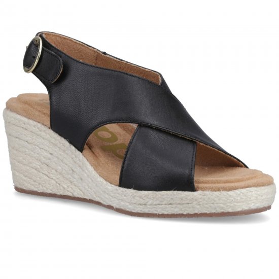 Willow Rattan Womens Wedge Sandals