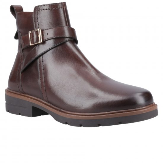 Tove Buckle Womens Ankle Boots
