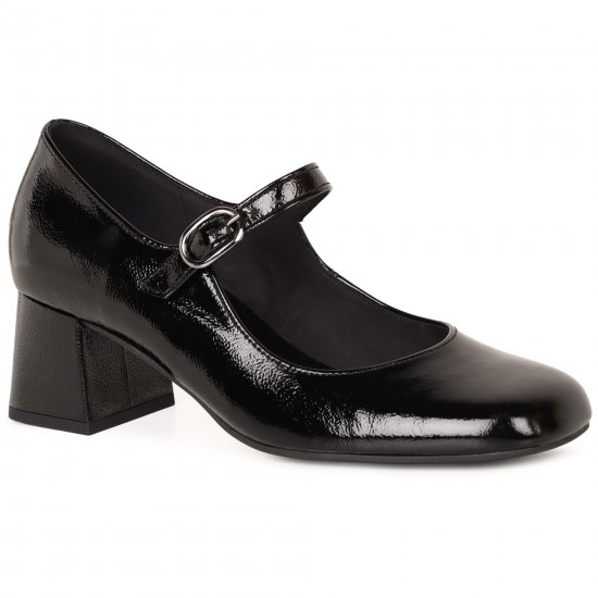 Glam Womens Mary Jane Court Shoes