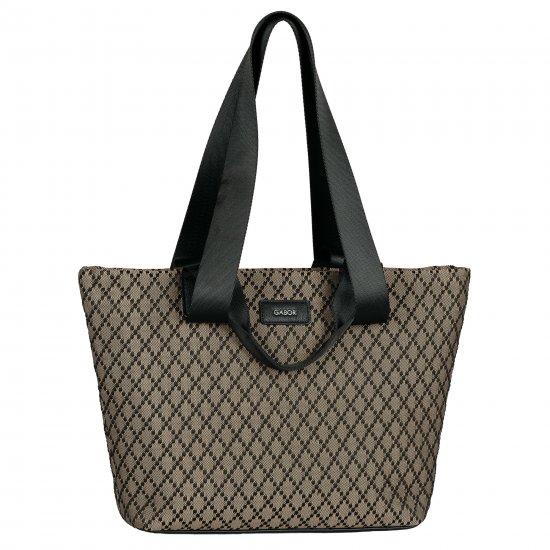 Helmea Womens Zip Shopper Bag