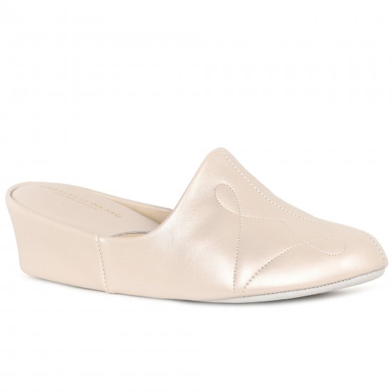 Dulcie Leather Ladies Slippers