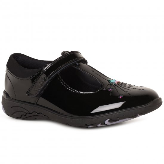 Relda Magic K Girls School Shoes