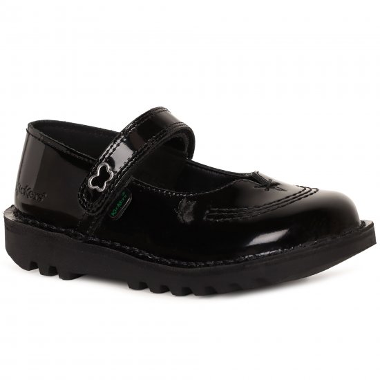 MJ Wings Girls Infant School Shoes