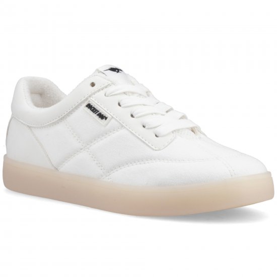 Kitty Canvas PU Womens Trainers