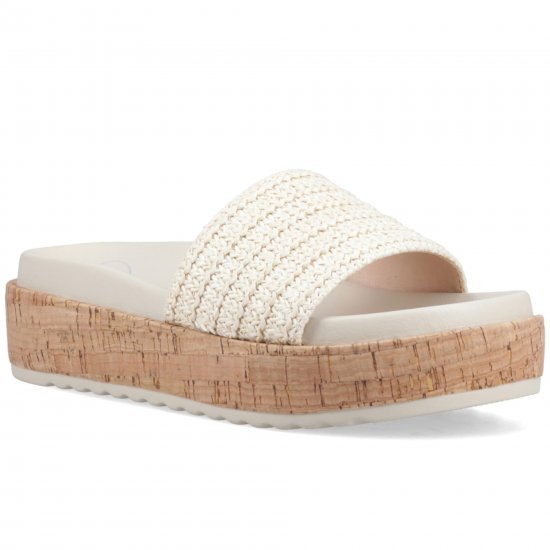 Faye Alti Raffia Womens Sandals