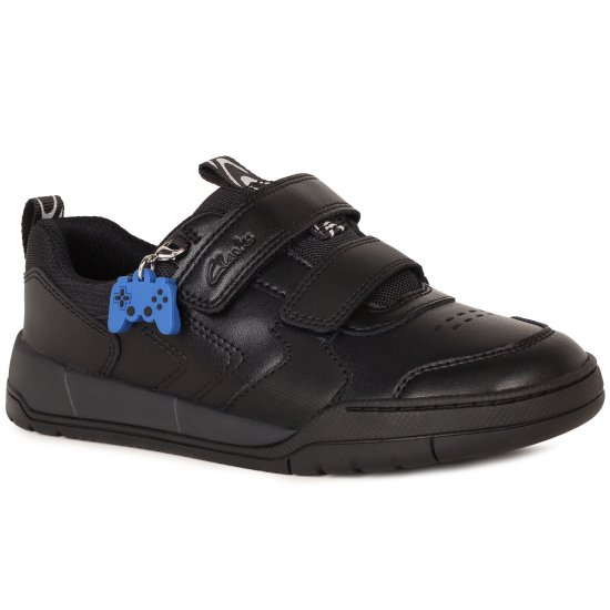 Laser Play K Boys School Shoes